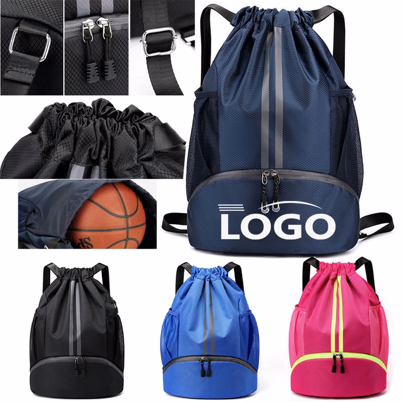 Outdoor Basketball, Swimming, Wet And Dry Separation Bundle Backpack
