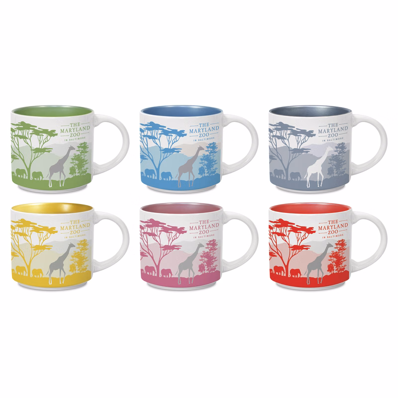 14 Oz. Ceramic Metro Mug