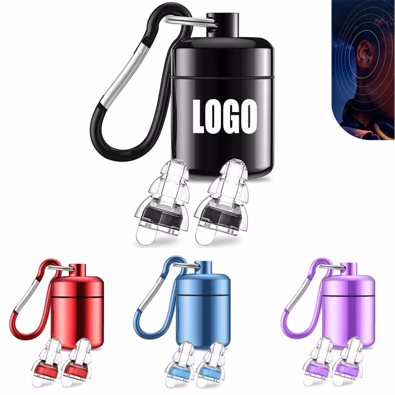 High Fidelity Earplug Sets With Aluminum Case
