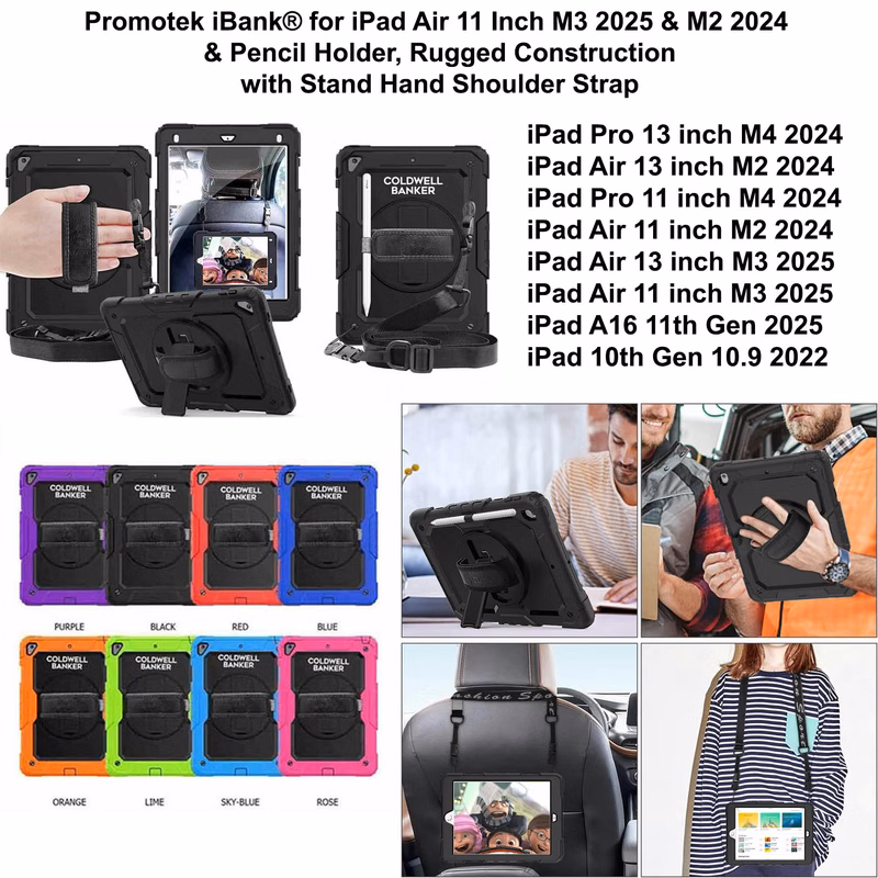 iBank ® Shockproof Case for iPad Air 11" M3 2025 & M2 2024