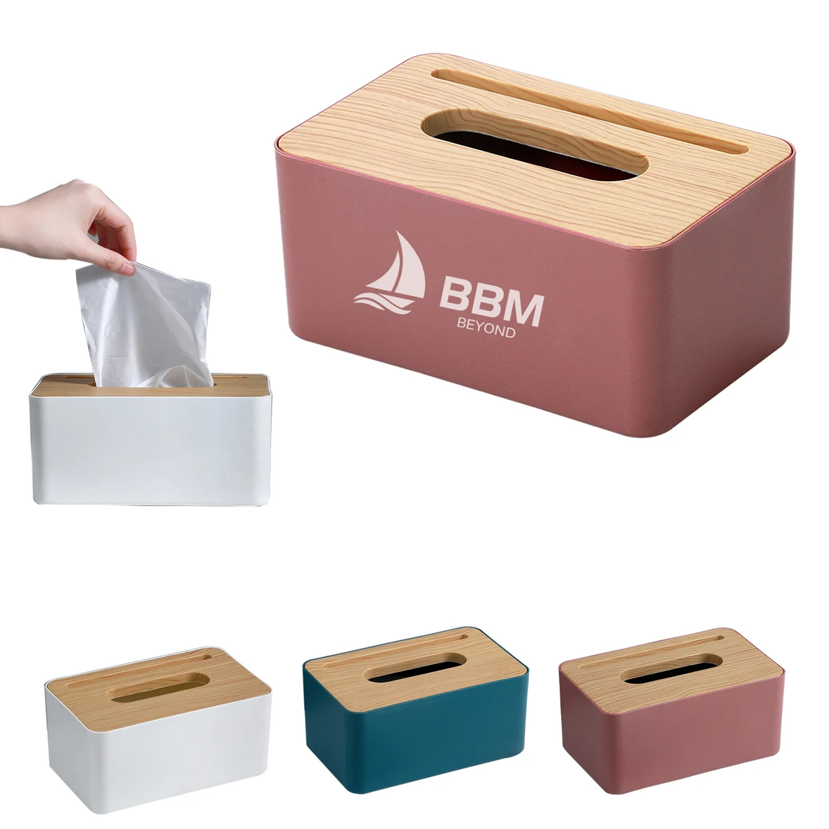 Rectangular Tissue Box Holder 1
