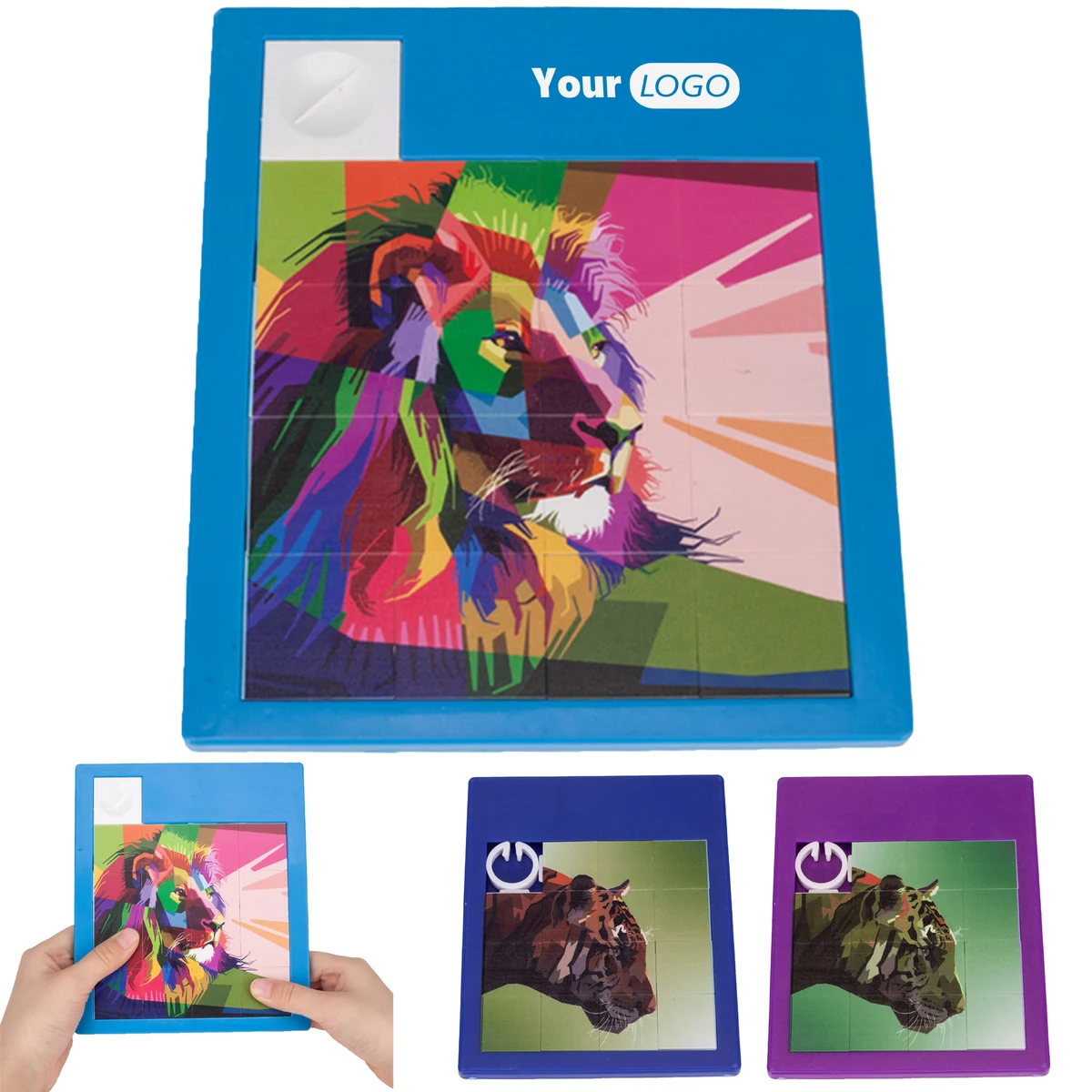 Plastic Custom Pocket Sliding Puzzle 1
