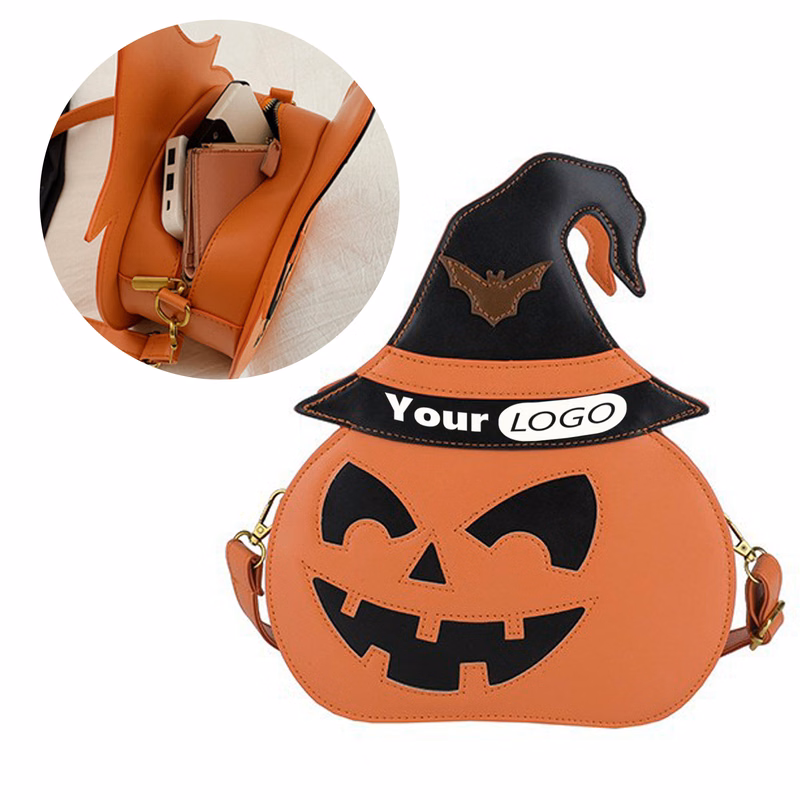 Crossbody Bag for Halloween Pumpkin