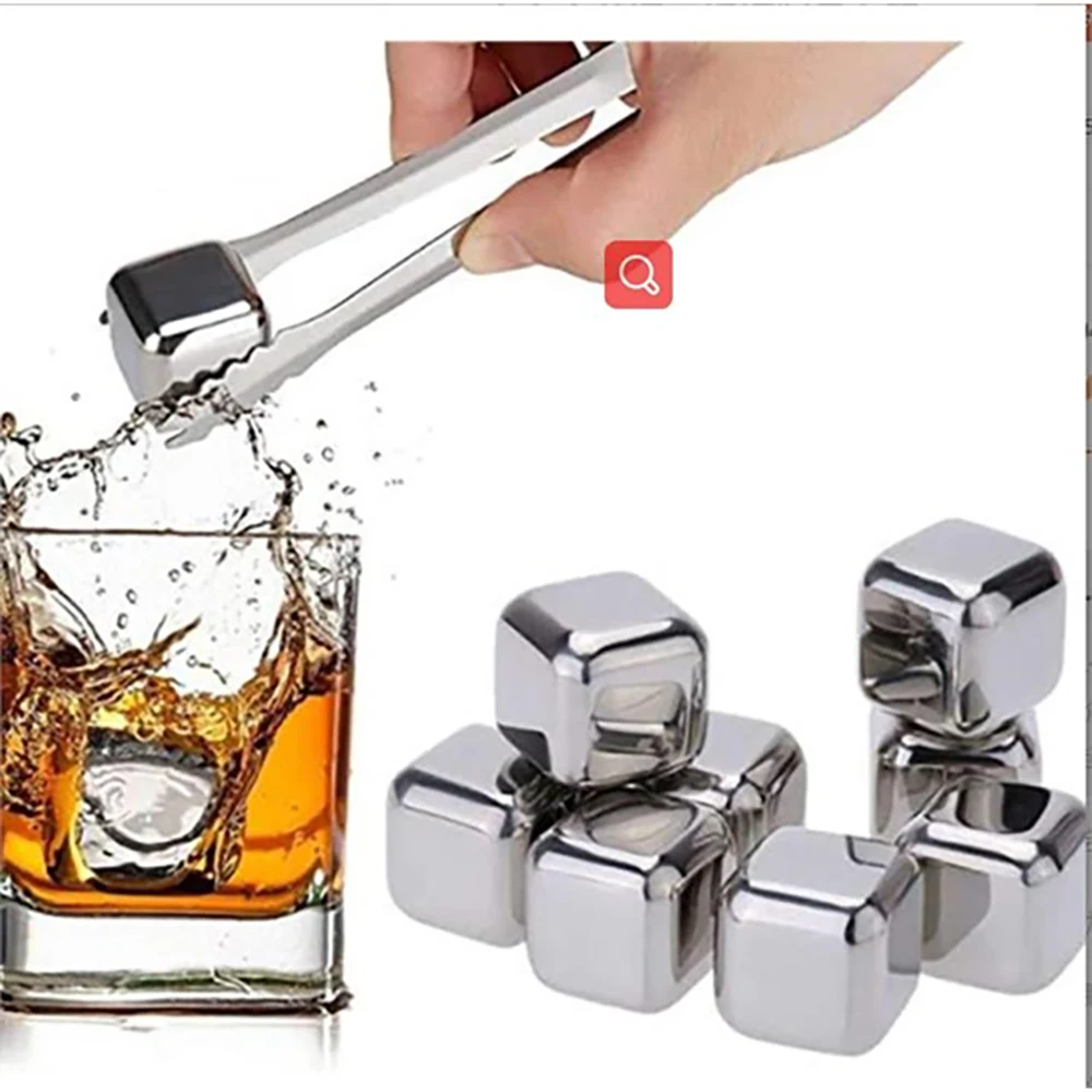 Reusable Stainless Steel Ice Cubes For Whiskey 1