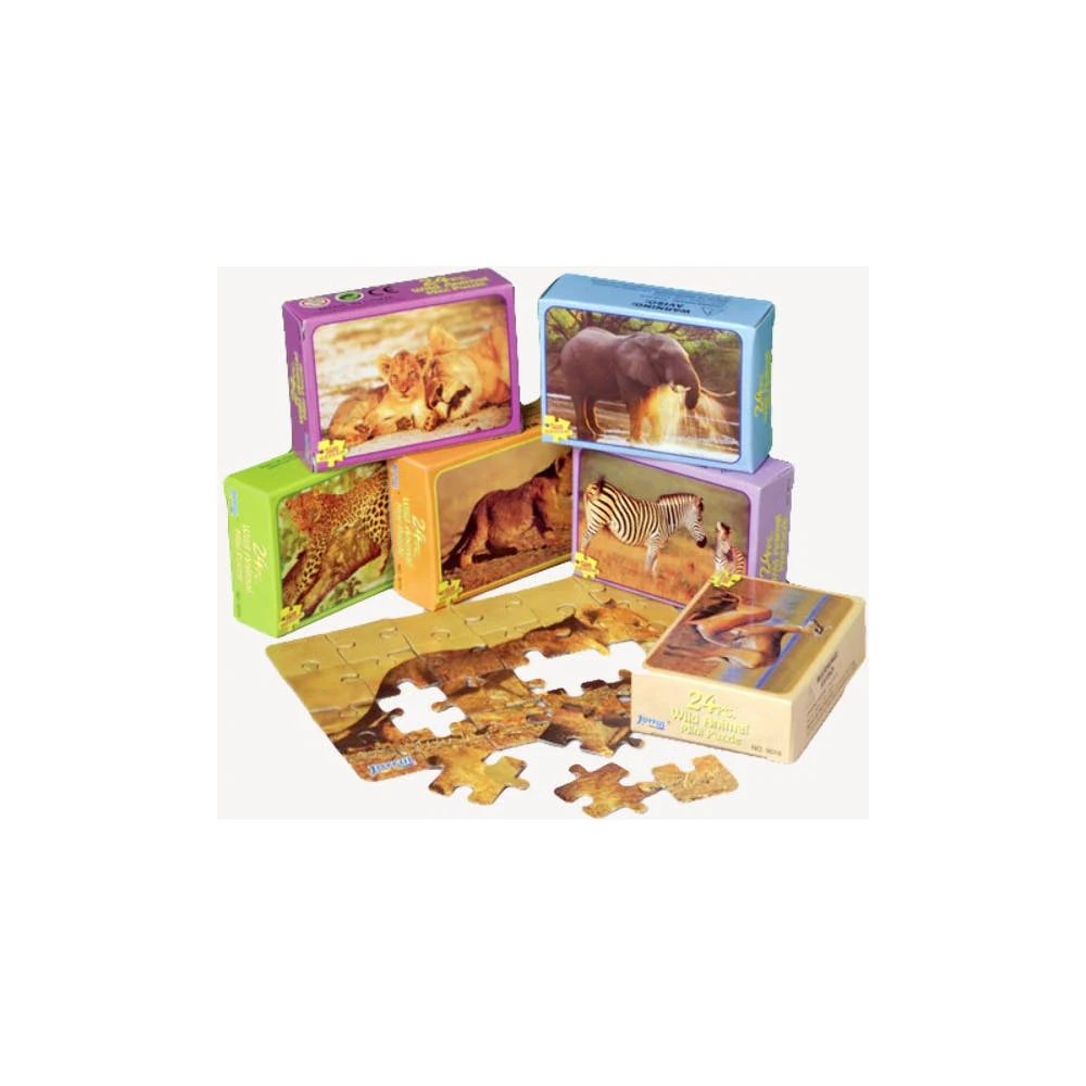 Wild Animal Jigsaw Puzzles - Assorted 24 Pieces 1