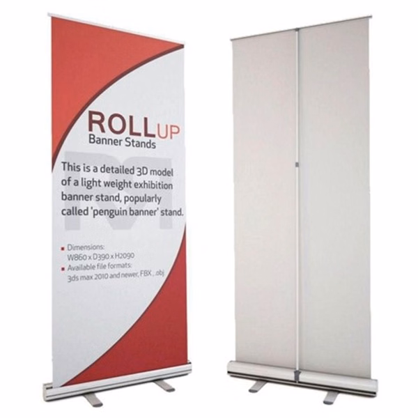 31" x 78"Aluminum Roll Up Banner