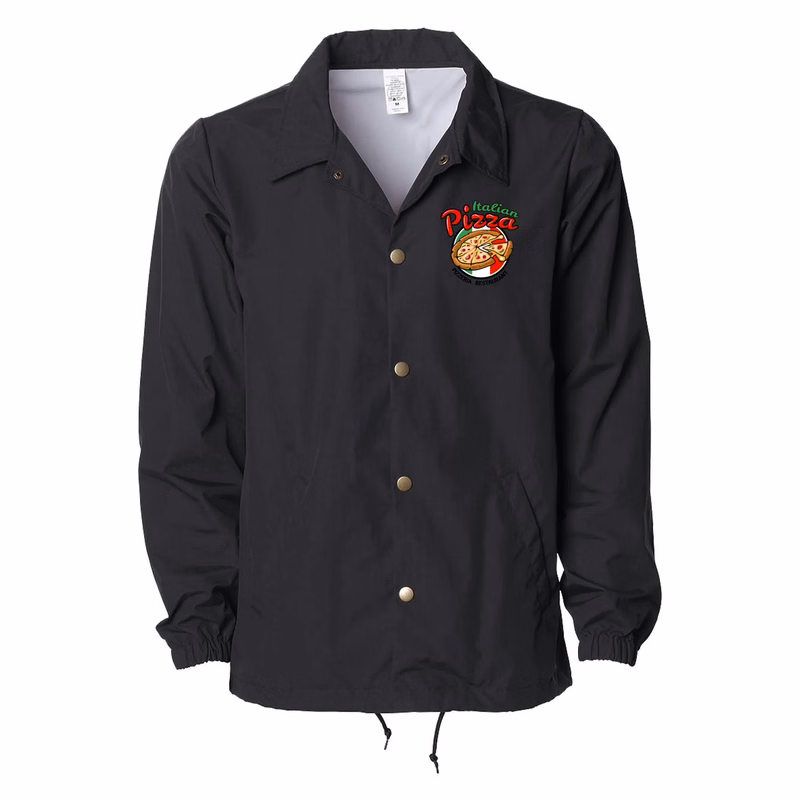 Water Resistant Windbreaker Coaches Jacket
