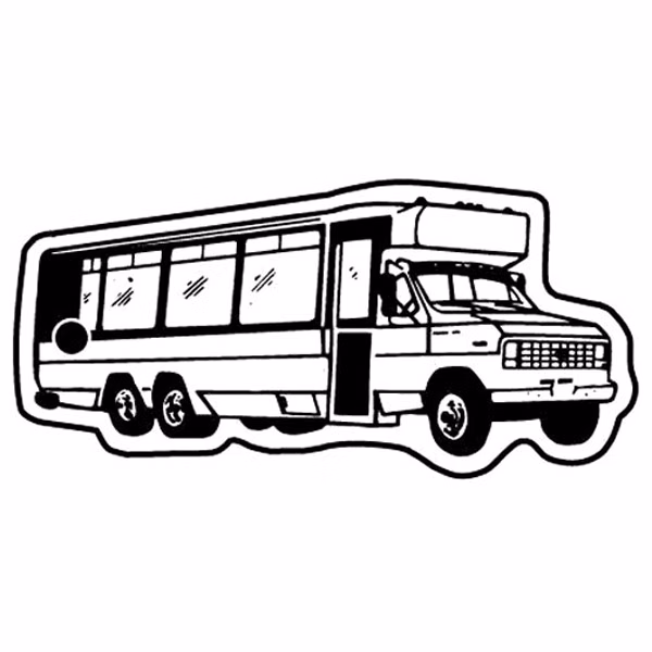 Metro Bus 3 Key Tag (Spot Color)