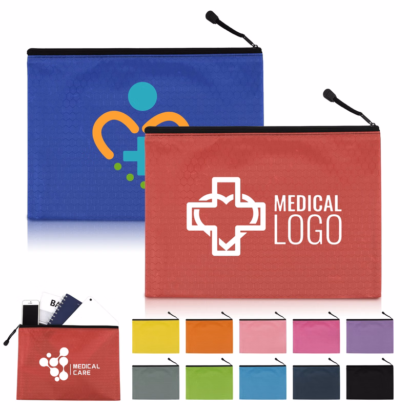 A4 Size Document Holder Zipper Organizer Pouch