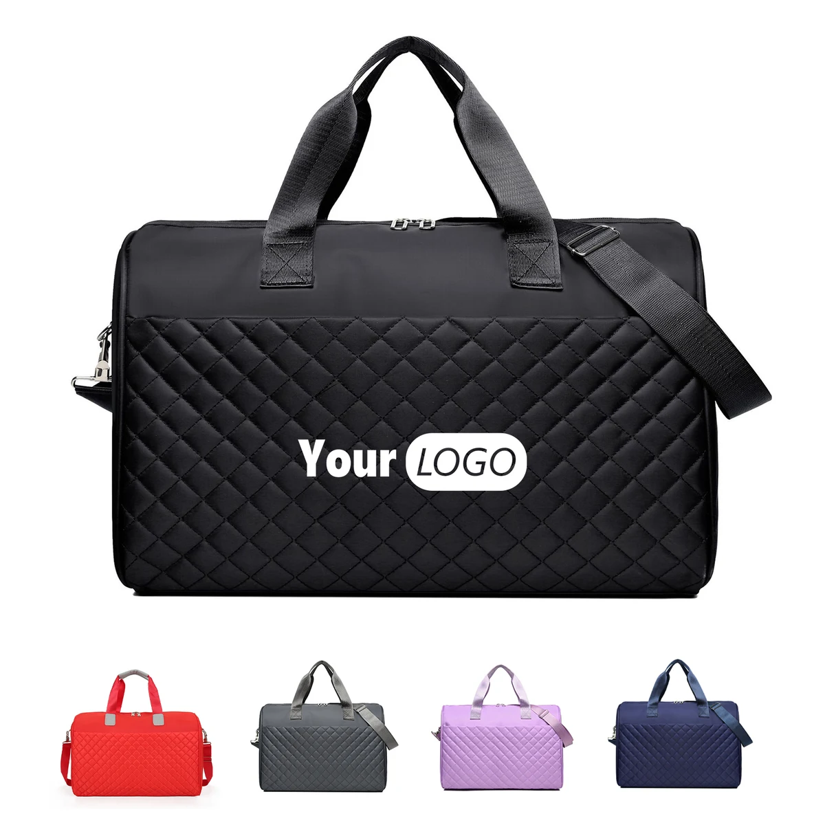 Oxford Duffel Bag with Wet Pocket for Women 1