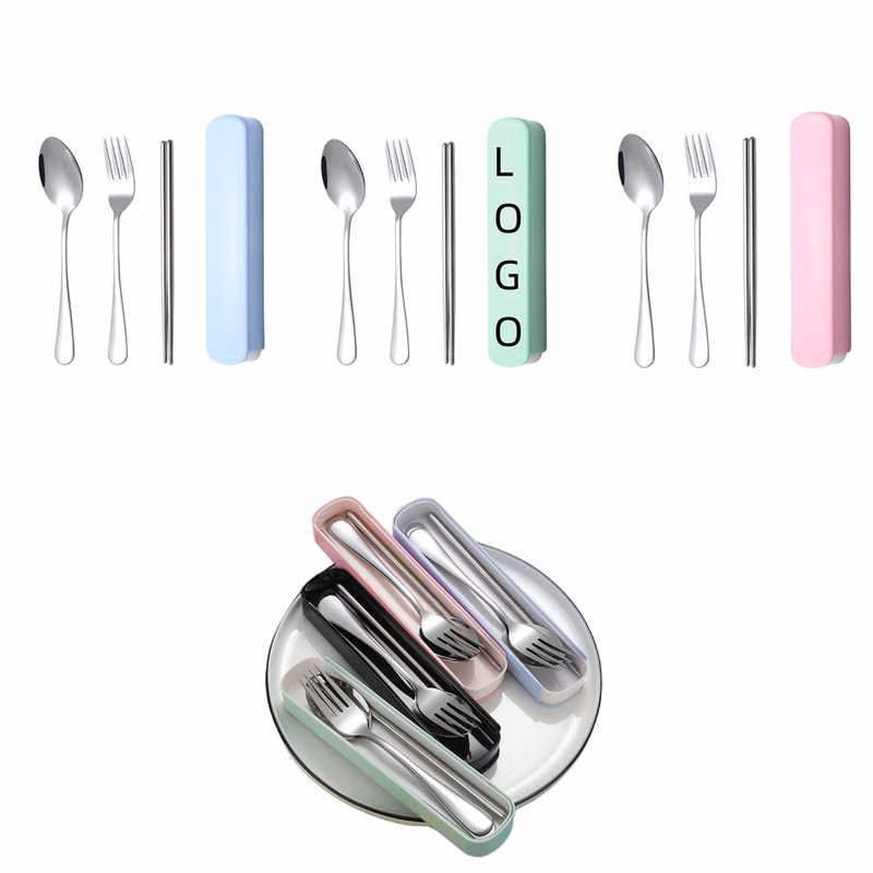 Fork Spoon and Chopstick Tableware Set
