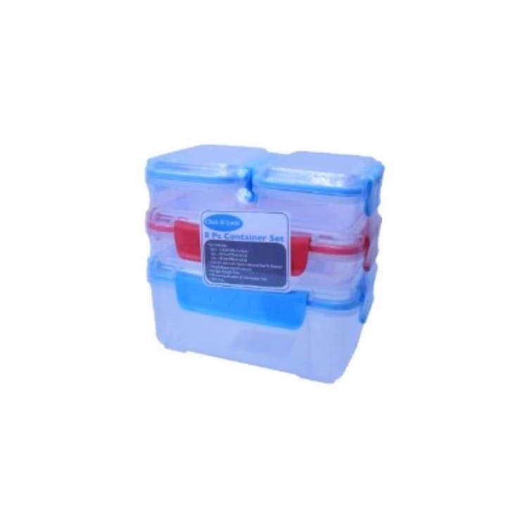 Click & Lock 8-Pc. Container Sets