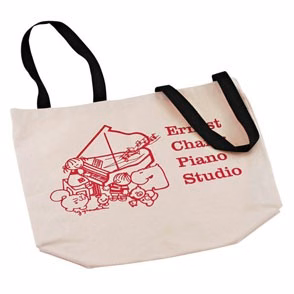 10 Oz. Natural Canvas Wheelchair Tote Bag