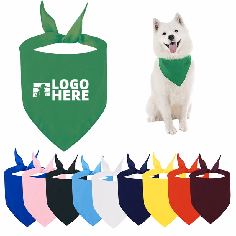 Custom Polyester Pet Triangle Bandanna