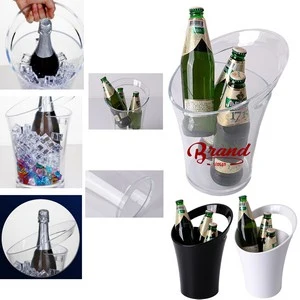 Plastic Ice Buckets With Handle 1