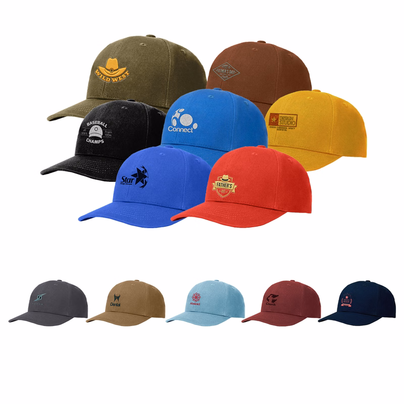 Premium Custom Cotton Twill 6 Panel Cap