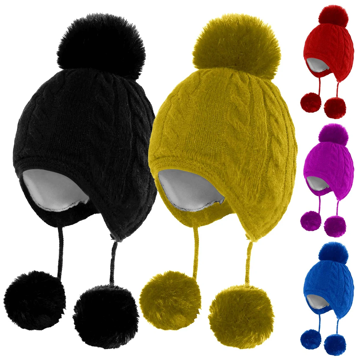 Frozen Winter Hat and Kids Gloves Sets for Ages 1-4 1