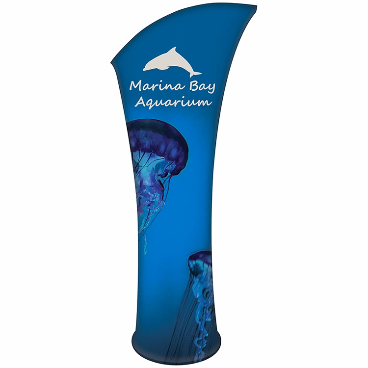 Tower Stand Pointed Curve Replacement Banner