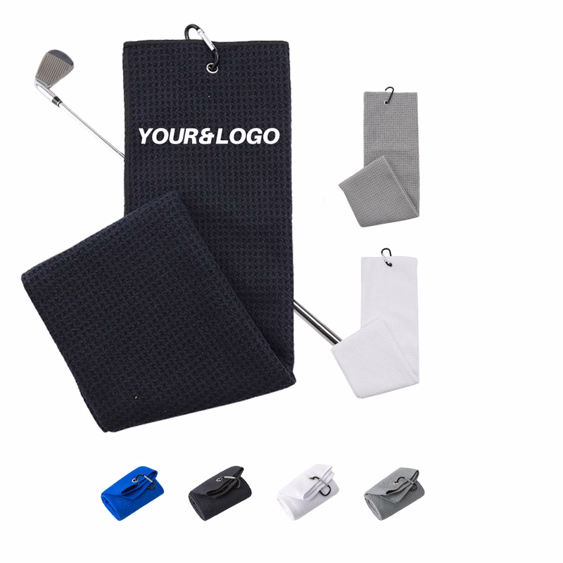 Microfiber Waffle Sports Golf Towel