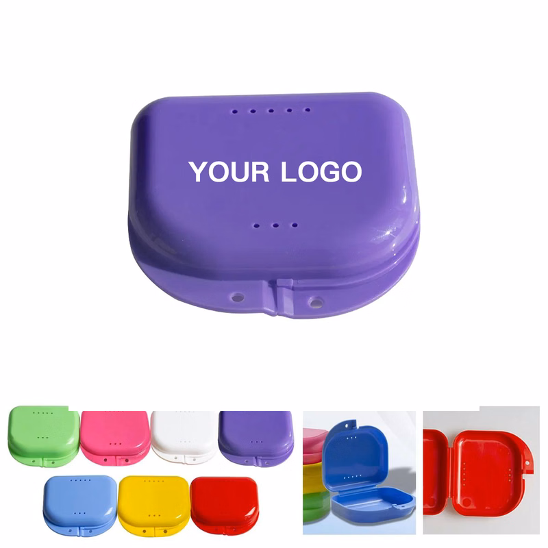 Dental Retainer Case with Ventilation Holes