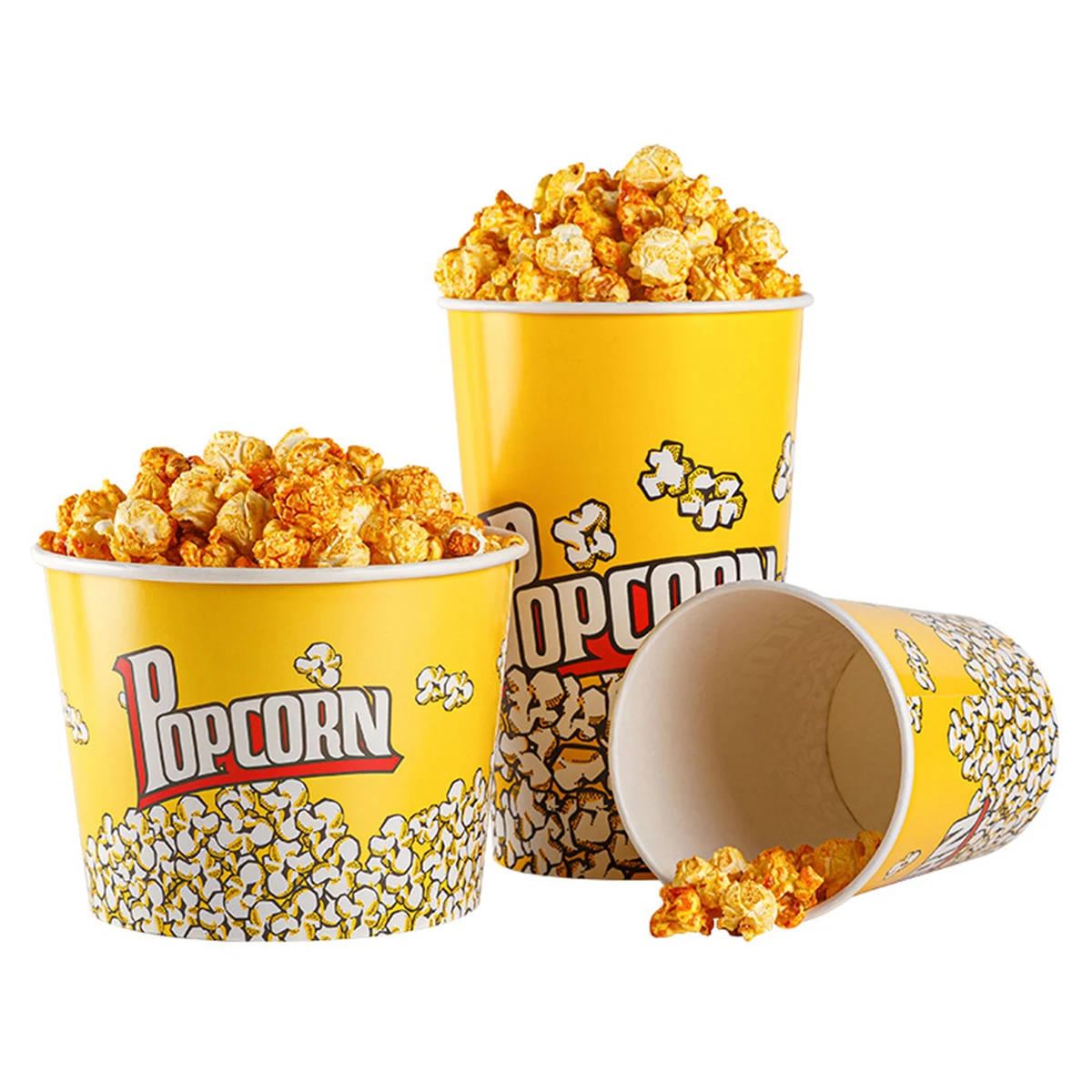 Paper Popcorn Bucket Tub 1