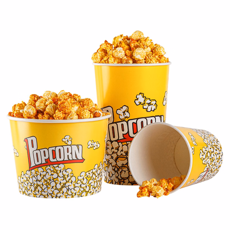 Paper Popcorn Bucket Tub