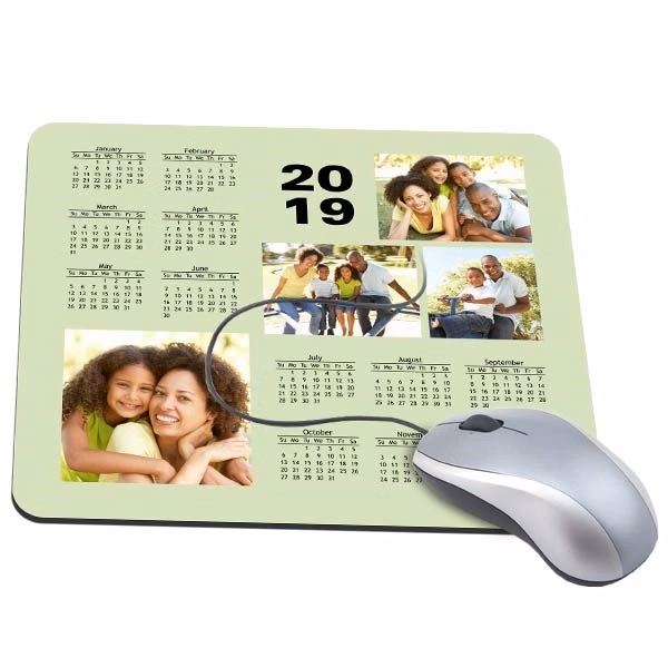 2019 Calendar Mouse Pad