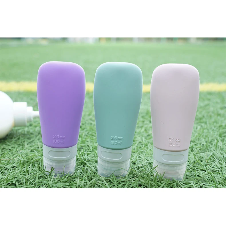 60ml Silicone Tube Travel Bottle 1