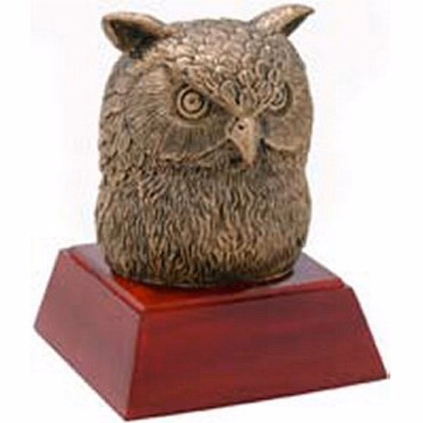 Owl Resin Sculpture
