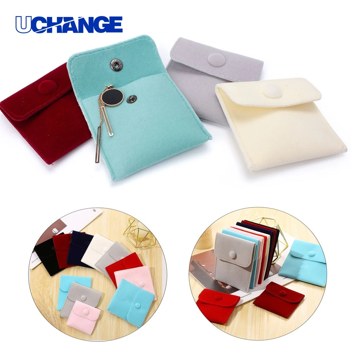 Travel Velvet Jewelry Storage Bags 1