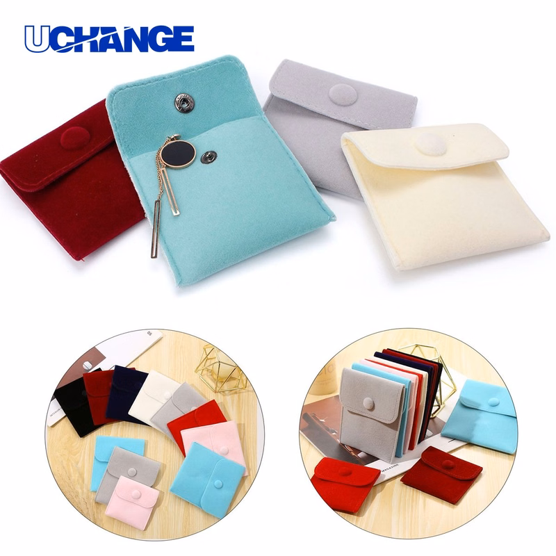 Travel Velvet Jewelry Storage Bags