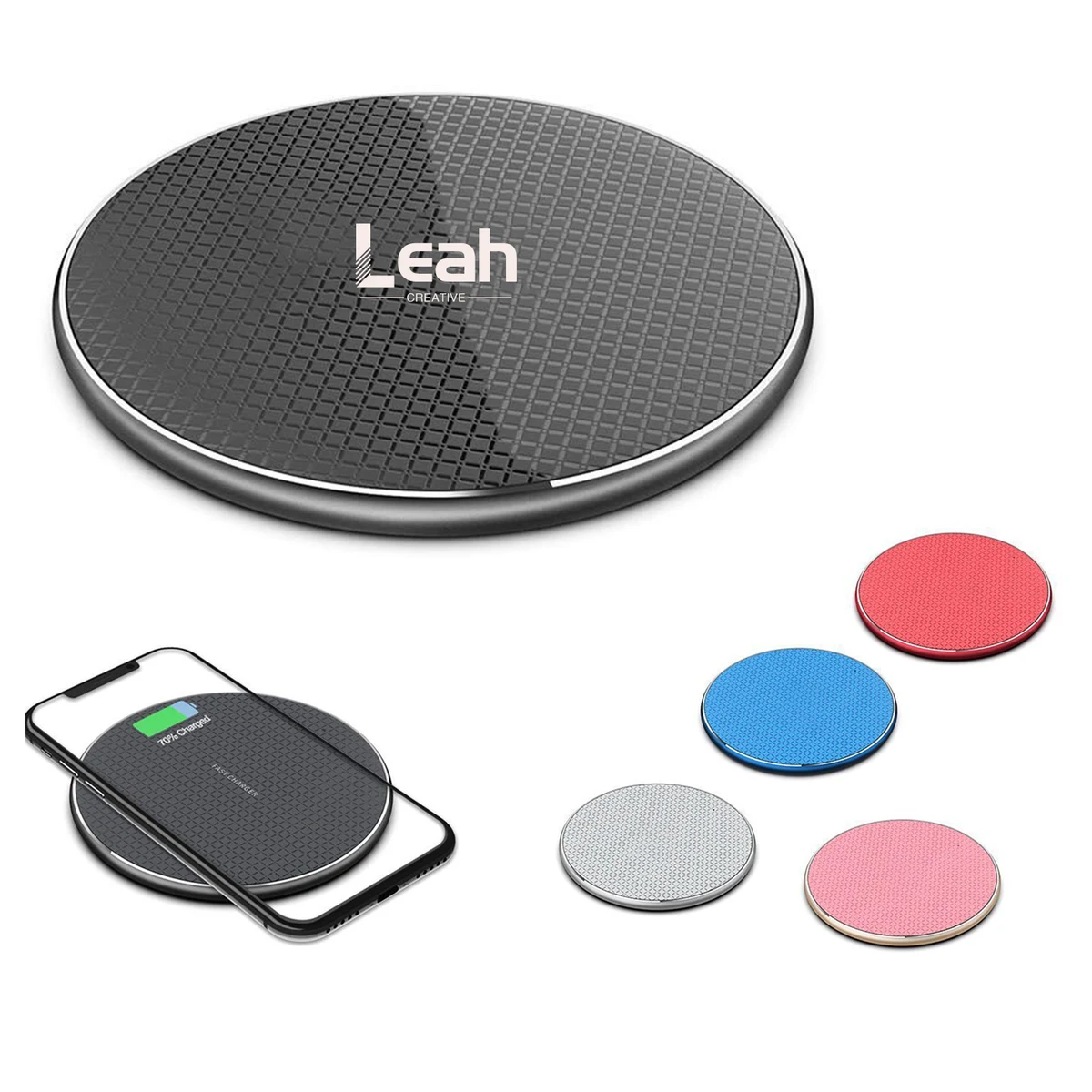 Disc 10W/7.5W /5W Wireless Charger 1