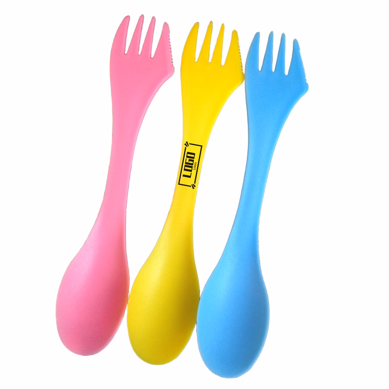 Eco Friendly Portable 3-in-1 Outdoor Travel Utensil Tool
