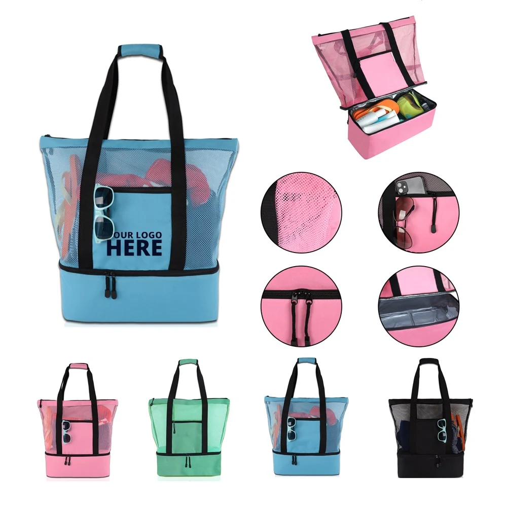 Mesh Beach Tote Bag 1