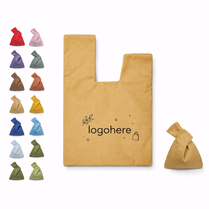 MOQ 10 Small Fabric Storage Pouch