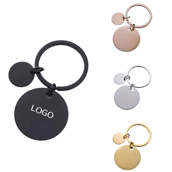Engraved Metal Keychain