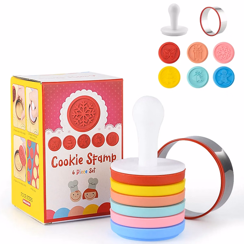 Silicone Cookie Stamp Set