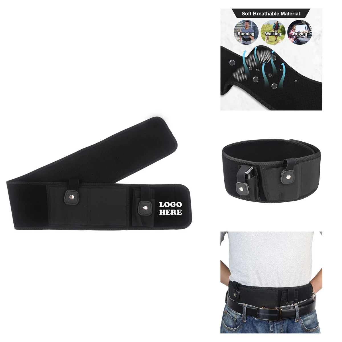 MOQ 10 pcs Neoprene Gun Holster 1