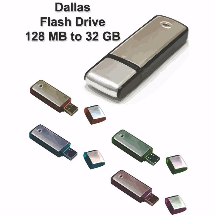 Dallas Flash Drive / USB - 128 MB Memory