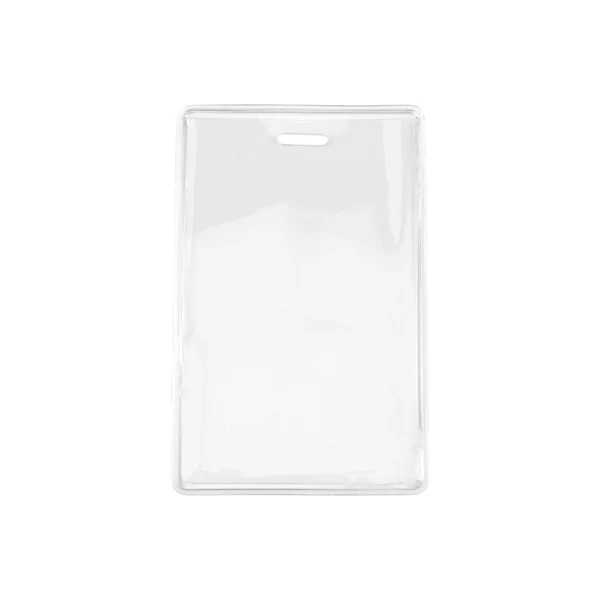 2.78" W x 4.38" H - Vertical Clear Vinyl Badge Holder (Blank) 1
