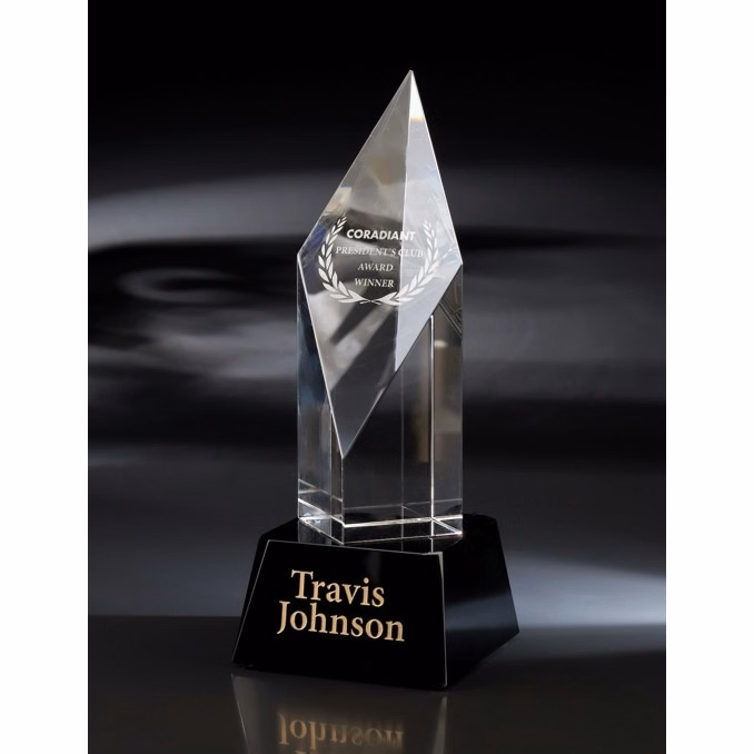 Designer Crystal Maxim Award