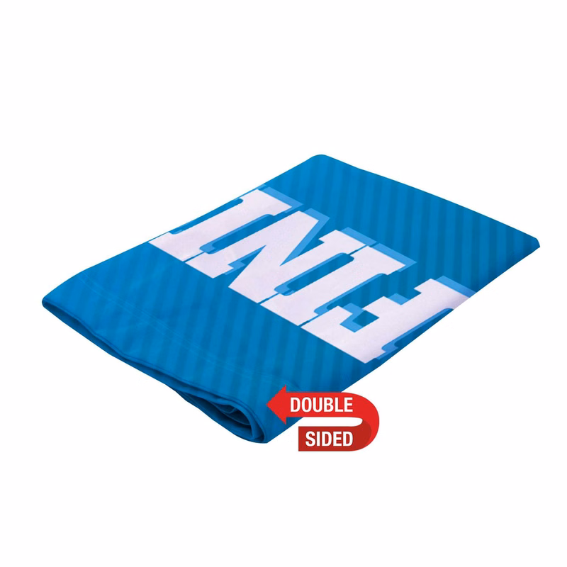 10' Premium Rectangle Sail Sign Replacement Flag (Double-Sided)