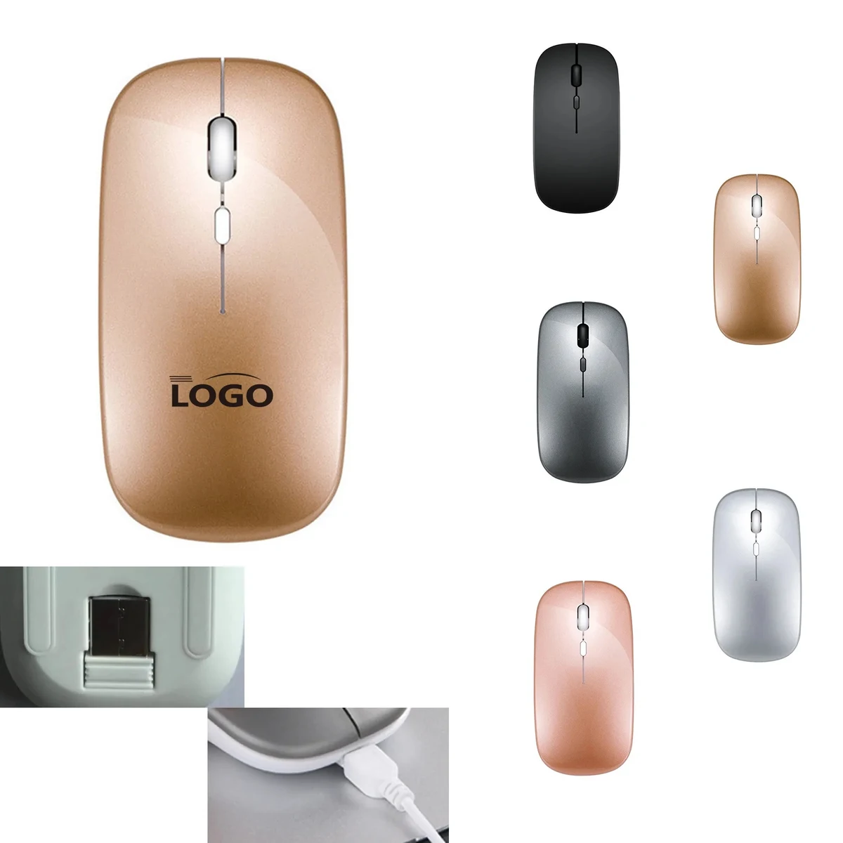 2.4Ghz Wireless Computer Optical Mouse MOQ 10pcs 1