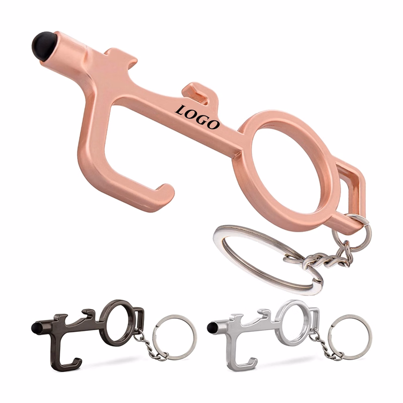 Safety Door Opener Keychain MOQ 100PCS