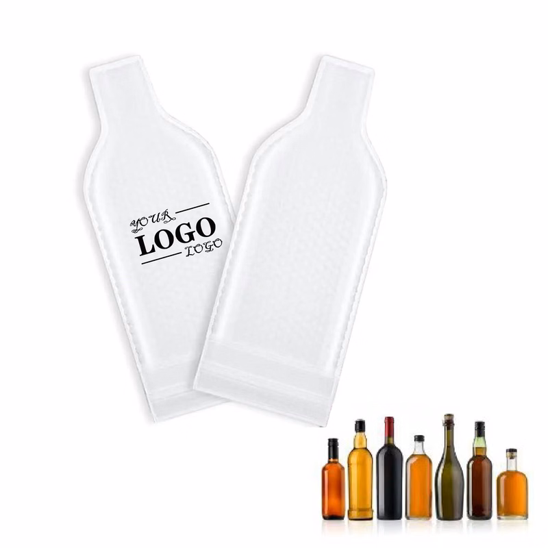 MOQ 10 pcs Bubble Cushioned Wine Sleeve