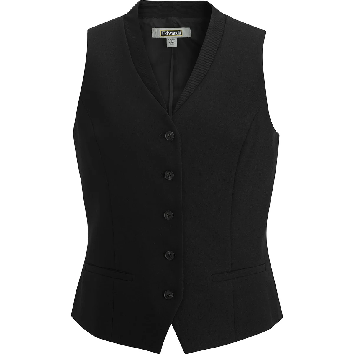 Ladies Ottoman Trim Vest 1