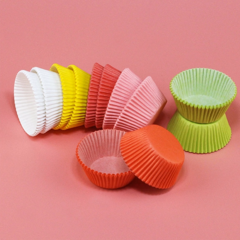 Disposable Food Grade Muffin Baking Cups