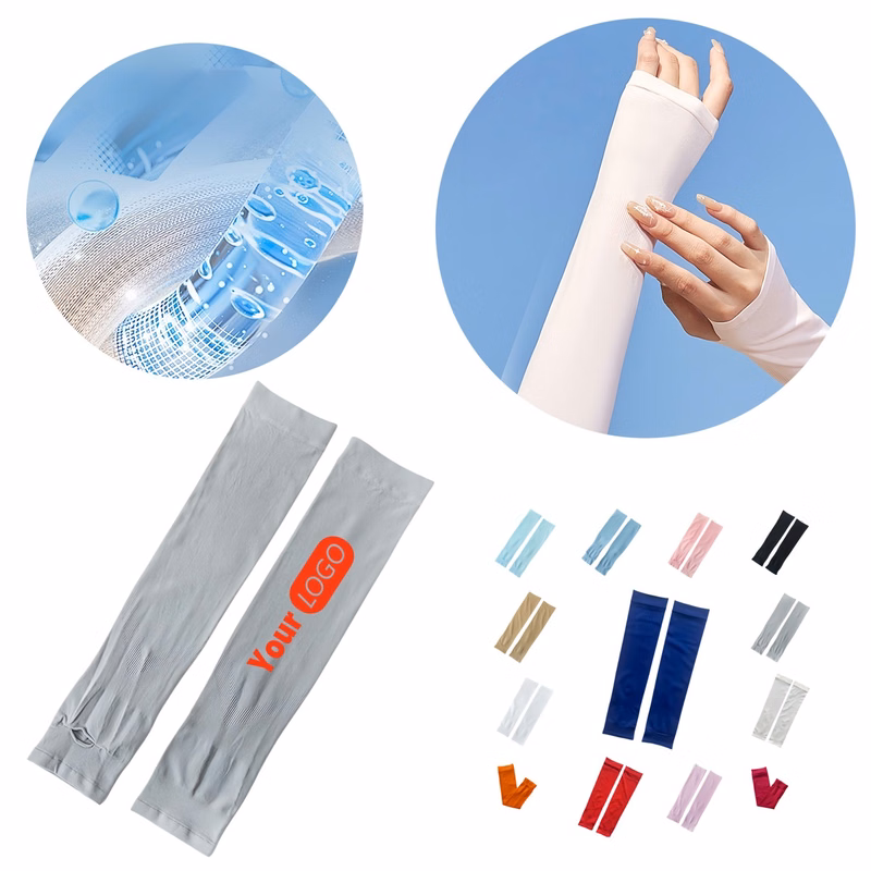 Sun Protection Outdoor Cycling Nylon Arm Sleeves