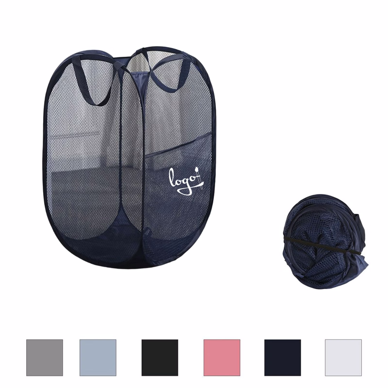 Foldable Mesh Laundry Hamper