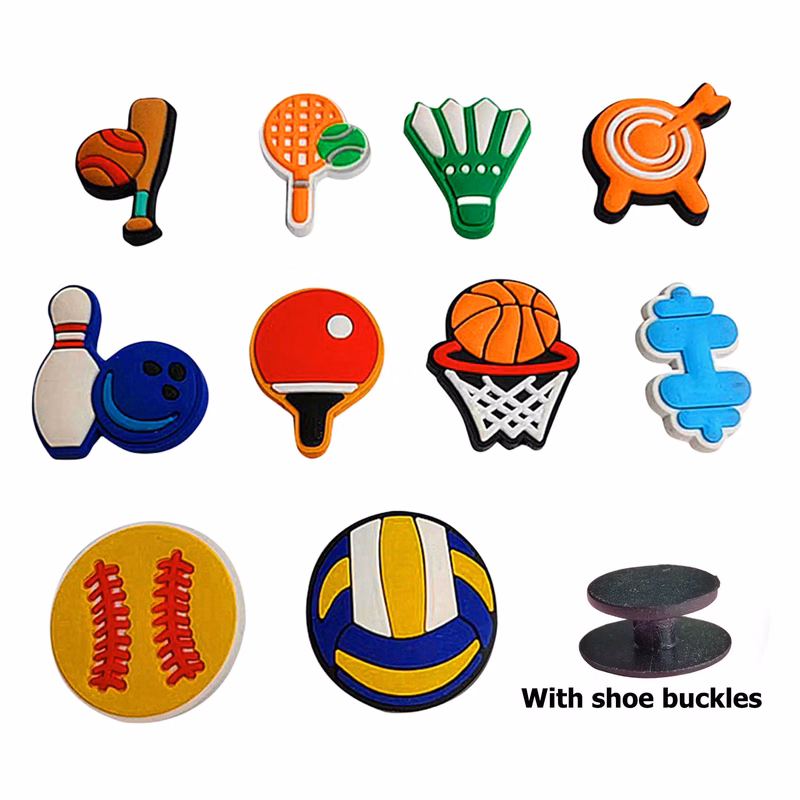 MOQ50 Full Wrap Custom Shoe Charms